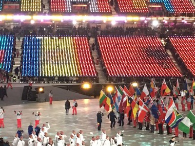Cerimònia de cloenda de PyeongChang 2018 (Foto: FAE)