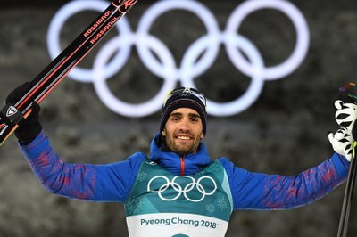 Martin Fourcade, triple campió olímpic a PyeongChang 2018 (COI)