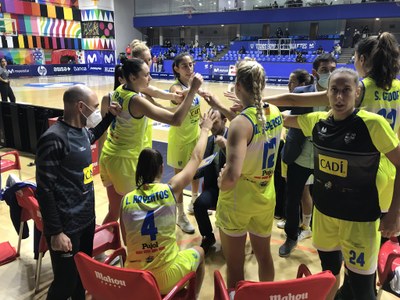 Victòria del Cadí La Seu a la pista del Movistar Estudiantes (Foto: Sedis Bàsquet)