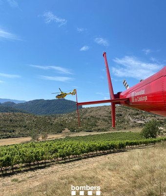 Rescat a Montanissell (Foto: Bombers)