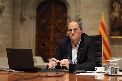 Quim Torra (Foto: Rubén Moreno / Govern)