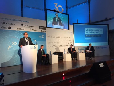 Intervenció de Quim Torra a la Trobada Empresarial 2019