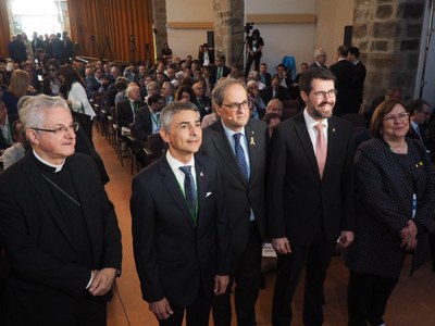 Quim Torra, a la inauguració oficial de la Trobada Empresarial 2019