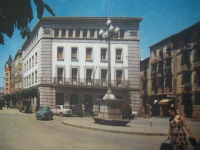 La plaça Catalunya, als anys 60