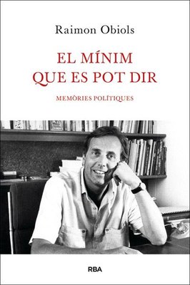 Raimon Obiols - Portada llibre 'El mínim que es pot dir'