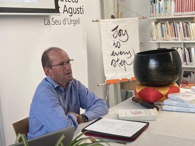 Presentació a la Seu d'Urgell del llibre 'Libertad en los Apalaches', de Ramon Carreras