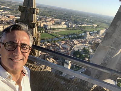 Ramon Tremosa, a la Seu Vella de Lleida (@ramontremosa)