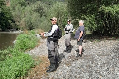 Campionat de Catalunya de Pesca de Salmònids amb artificials (Foto: CCP Alt Urgell)
