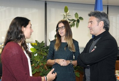 Recepció a Andorra a la palista Mònica Dòria (Foto: Govern d'Andorra)