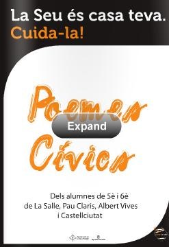 Poemes Cívics - Portada llibret