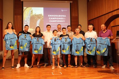 Acte d'homenatge a esportistes de la Seu - Temporada 2018-2019