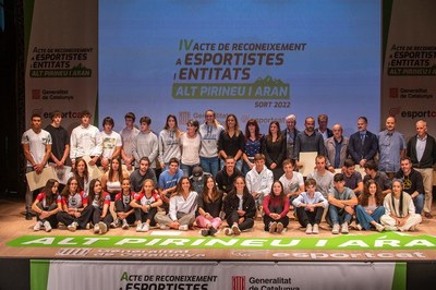 Acte de reconeixement a esportistes i entitats esportives de l'Alt Pirineu i Aran (SGE)
