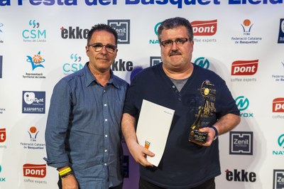 Reconeixements al Sedis a la Festa del Bàsquet Lleidatà (Foto: Pol Puertas / RT Lleida FCBQ)