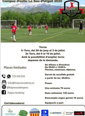 Campus d'estiu Futpro Academy
