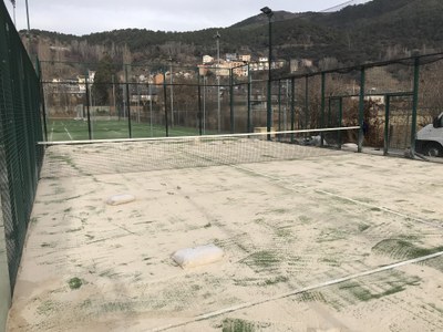 Pistes municipals de pàdel (Foto: Ajuntament de la Seu)