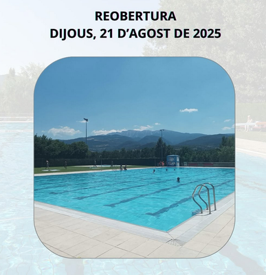 Reobertura de la piscina municipal de la Seu d'Urgell