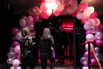 Entrada a una sala d'oci nocturn de Barcelona, aquest divendres a la matinada (Foto: ACN)