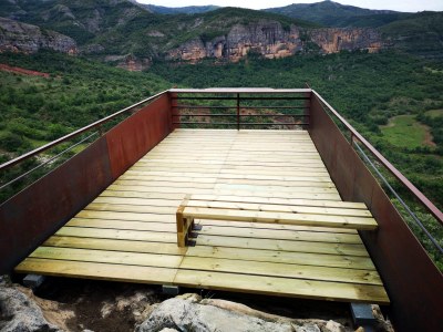Mirador dels Voltors, a la Terreta (Ajuntament de Tremp / ACN)