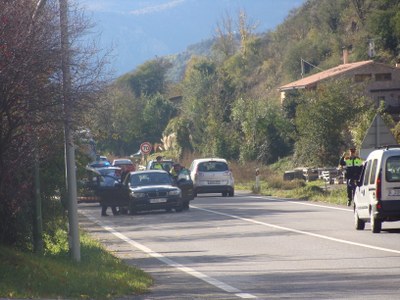 Accident trànsit N-260 15-11-2014