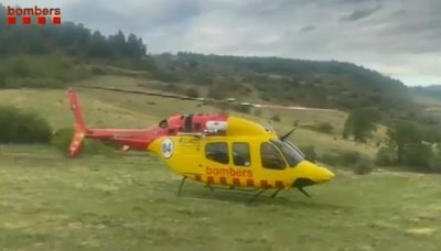 Helicòpter dels Bombers de la Generalitat