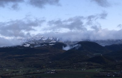 El Cadí des de la Seu d'Urgell (Foto: arxiu)