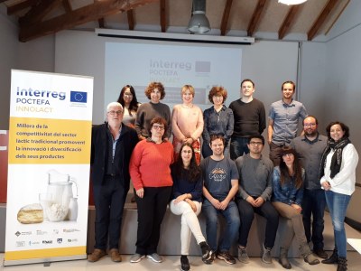  Reunió de seguiment al CETAP de les accions del projecte europeu INNOLACT (Foto: Ajuntament de la Seu)