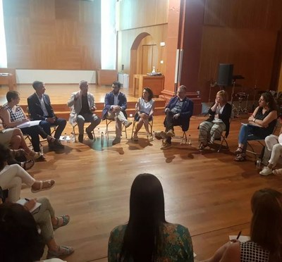 Reunió del conseller d'Educació amb les direccions dels centres educatius (Foto: Ajuntament de la Seu)