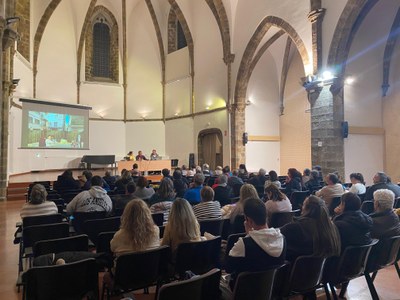 Reunió de voluntaris i voluntàries del Pessebre Vivent de la Seu d'Urgell (Foto: Associació Pessebre Vivent de la Seu d'Urgell)