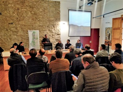 Reunió a Àger per reactivar el camí de la Cabanera (Foto: ERC Lleida)