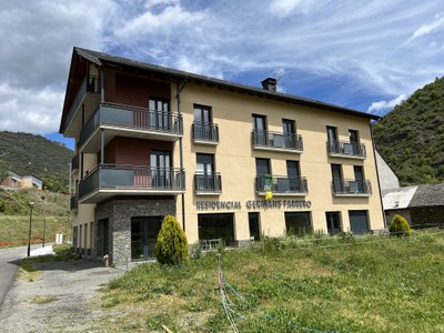 Nou edifici residencial a Rialp per a gent gran del municipi (Foto: ACN)