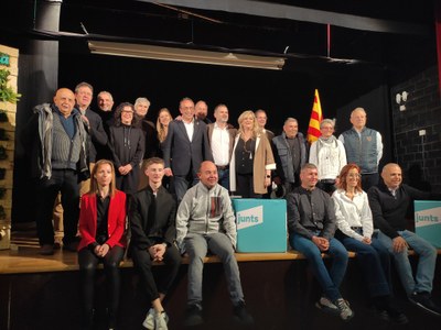 Presentació de Ricard Pérez com a alcaldable de Junts a les eleccions municipals d'Oliana (Foto: JxCat)