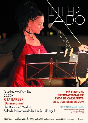 Concert de Rita Barber a la Seu d'Urgell dins l'11è Festival Internacional de Fado de Catalunya