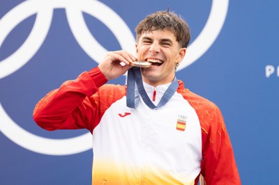 Podi de Pau Echaniz als Jocs de París 2024 (Foto d'arxiu/RFEP)