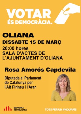 ERC - Xerrada Rosa Amorós