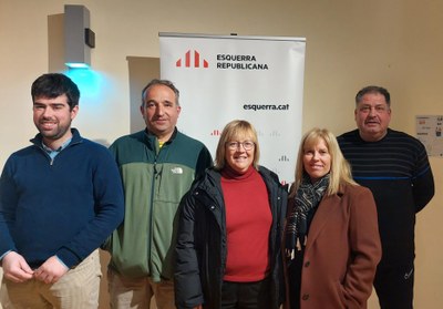 Nova executiva comarcal d'ERC a l'Alta Ribagorça (Foto: ERC)