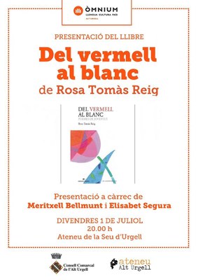 Presentació del llibre 'Del vermell al blanc', de Rosa Tomàs Reig