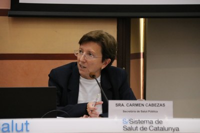 Carmen Cabezas, secretària general de Salut Pública del Govern català (Foto: ACN / arxiu)