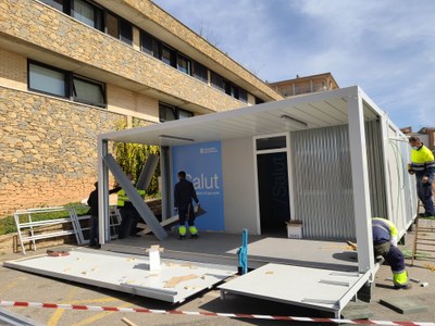 Mòdul a Tremp (Foto: Departament de Salut)