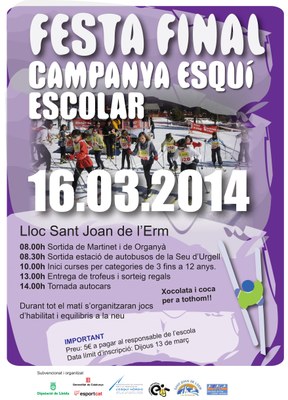 Festa de l'Esquí - Cartell 2014