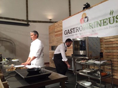 Nandu Jubany, a la cloenda de Gastropirineus