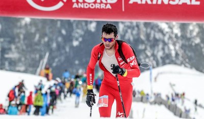 Kilian Jornet, a la Font Blanca 2017 (ISMF)