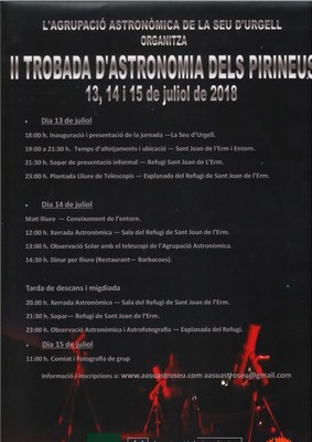 II Trobada Astronòmica dels Pirineus