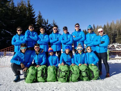 L'equip del CEFUC, a la Puigcerdà Fons