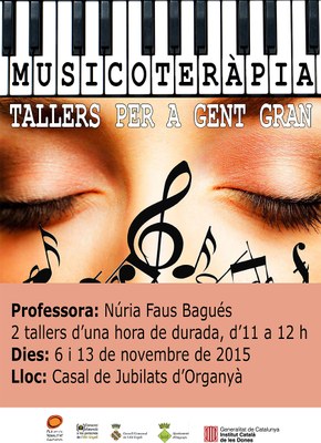 Sessions de musicoteràpia a Organyà