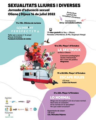 Cartell de les activitats