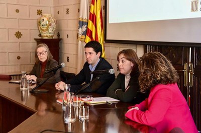 Visita de la consellera Paneque a l'Ajuntament de la Seu d'Urgell (Foto: Gencat)