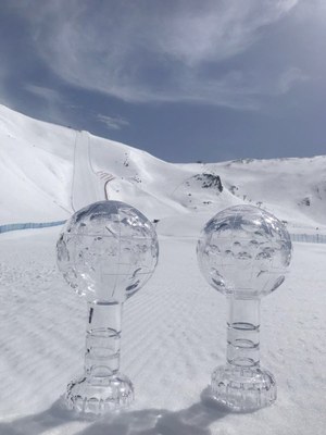 Els Globus de Cristall de la FIS, a la pista Riberal de Grau Roig (Foto: Inforplanet)