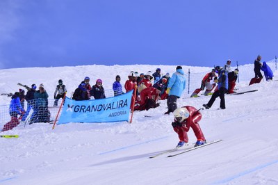 KM Llançat de Grau Roig 2022 - Copa del Món d'Esquí de Velocitat (Foto: E. Cabaleiro / Inforplanet)