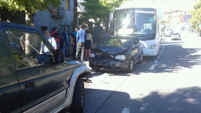 Accident N-260 - Entrada Seu 2012