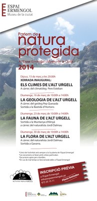 Parlem de natura 2014 - Cartell